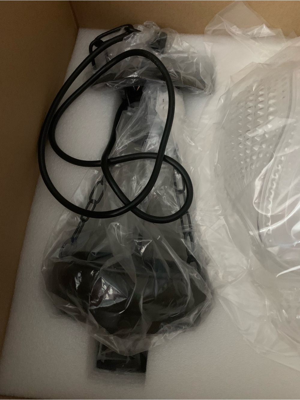 Black Hanging Pendant Light Fixture